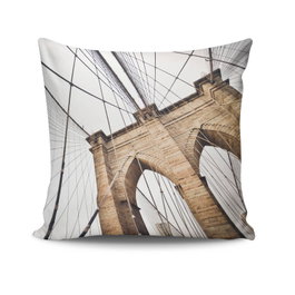 Aberto Design Cojín BRKRLNT-4 Multicolor 43 x 43 cm